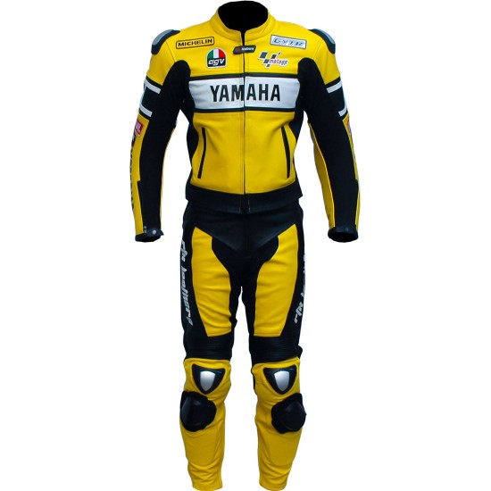 Custom Made YAMAHA Leather Motorcycle Suit